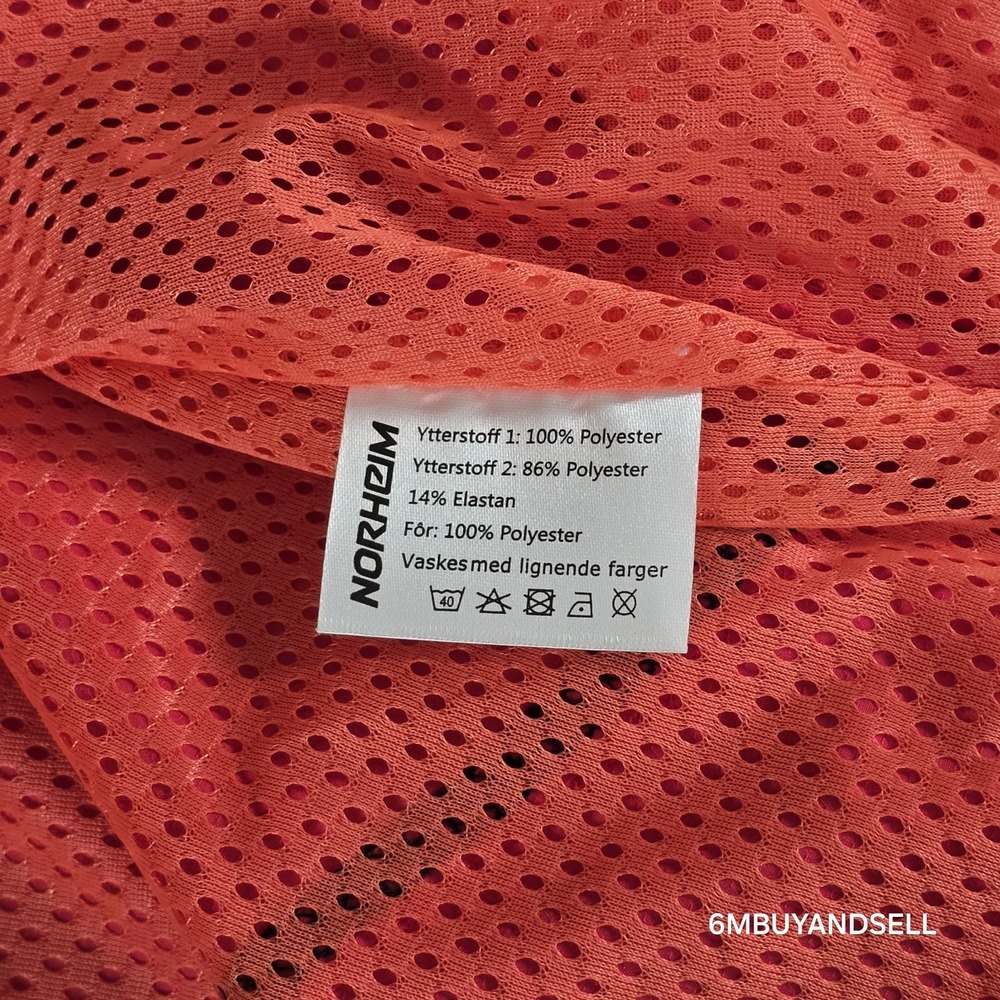 Norheim God Tur Pink Navy Softshell Hiking Jacket Womens Size Medium M Full Zip - Picture 8 of 11
